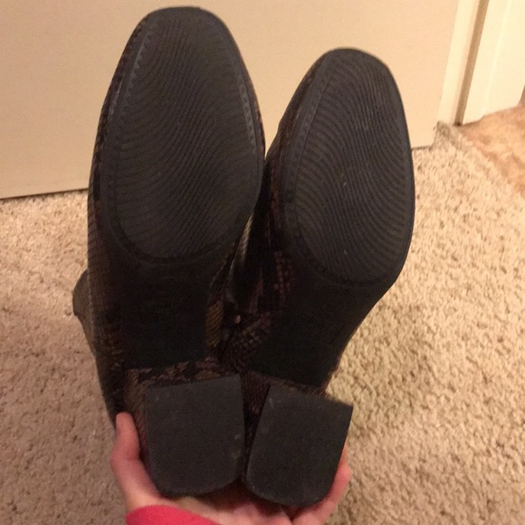 Snake print booties - Picture 7 of 7